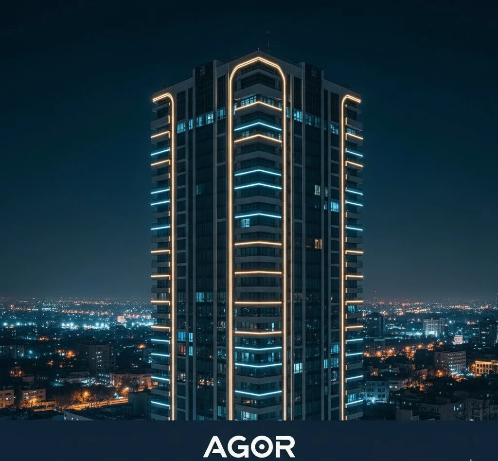 پوشش درز انقطاع لوکس در آسمان‌خراش تهران - آگور ۱۴۰۴