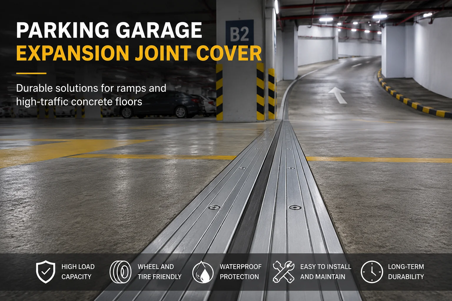 Parking Garage Expansion Joint Cover